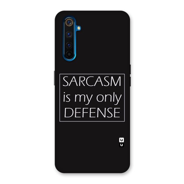 Sarcasm Defence Back Case for Realme 6 Pro