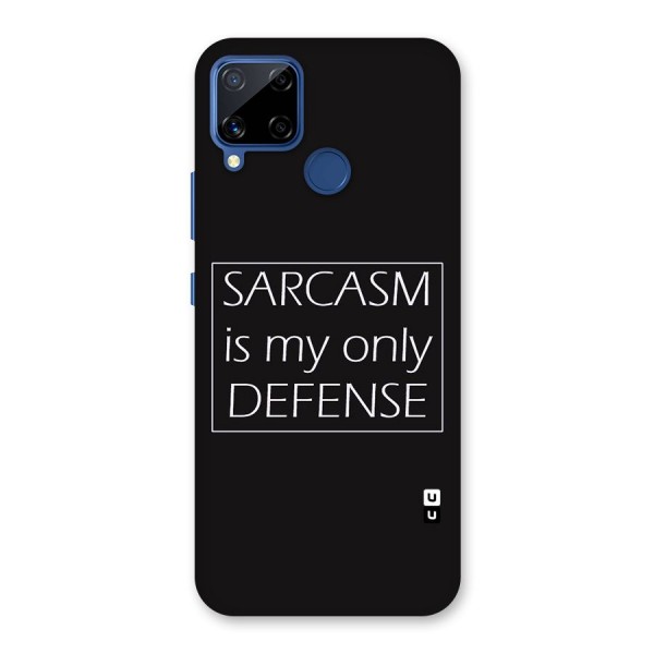 Sarcasm Defence Back Case for Realme C12