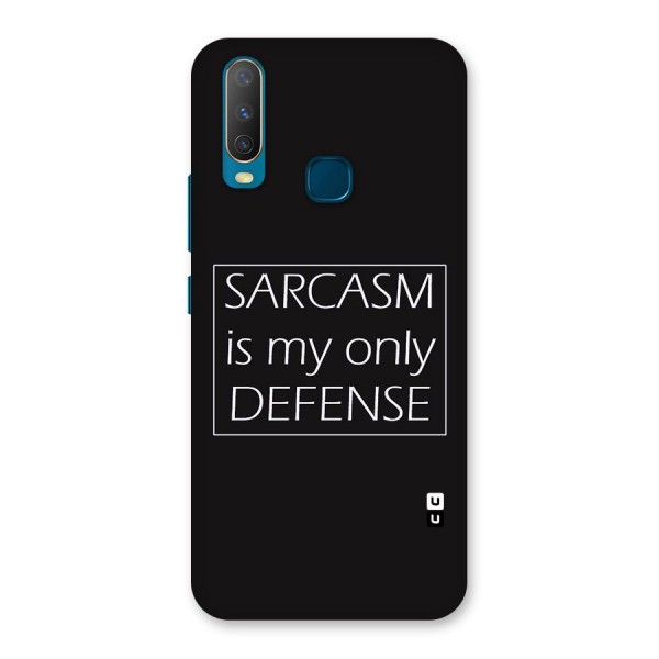 Sarcasm Defence Back Case for Vivo U10