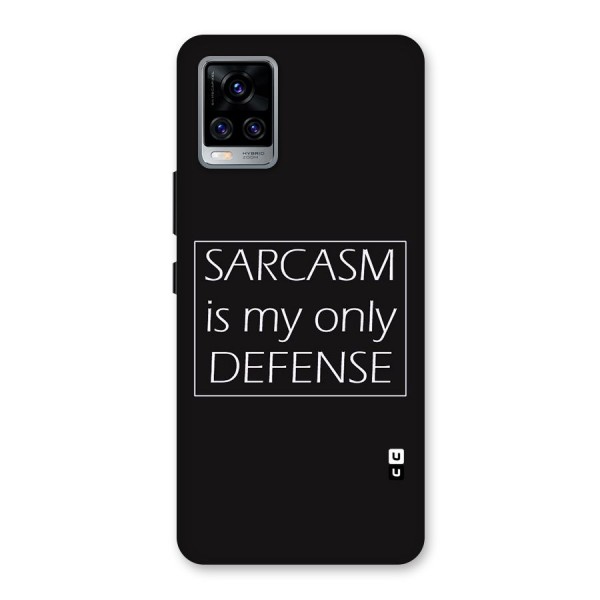 Sarcasm Defence Back Case for Vivo V20 Pro