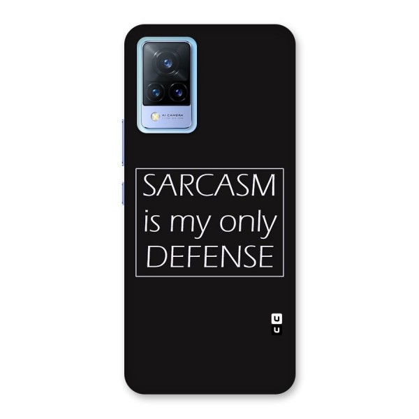 Sarcasm Defence Back Case for Vivo V21 5G