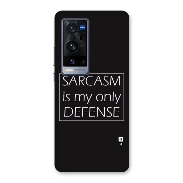 Sarcasm Defence Back Case for Vivo X60 Pro Plus