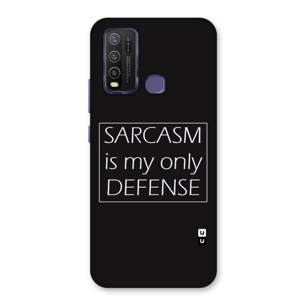 Sarcasm Defence Back Case for Vivo Y30