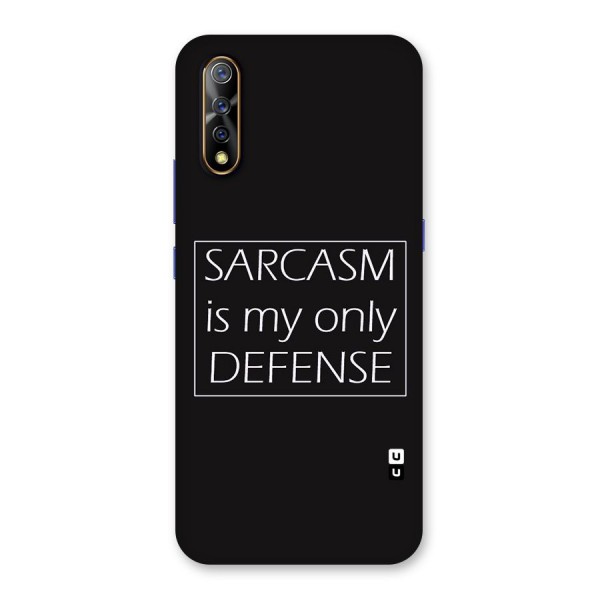 Sarcasm Defence Back Case for Vivo Z1x