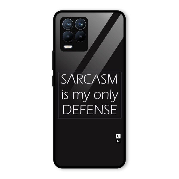 Sarcasm Defence Glass Back Case for Realme 8 Pro