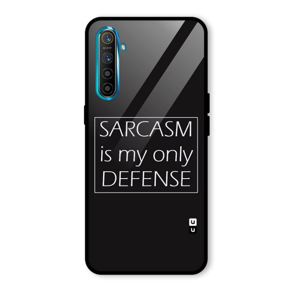 Sarcasm Defence Glass Back Case for Realme XT