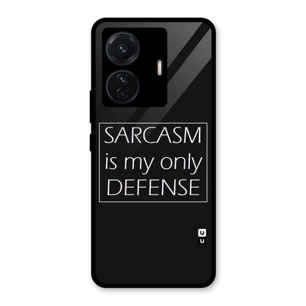 Sarcasm Defence Glass Back Case for Vivo T1 Pro