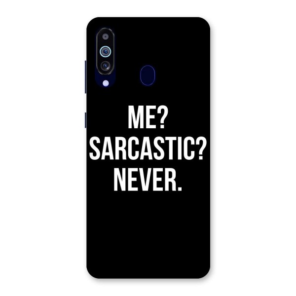 Sarcastic Quote Back Case for Galaxy A60