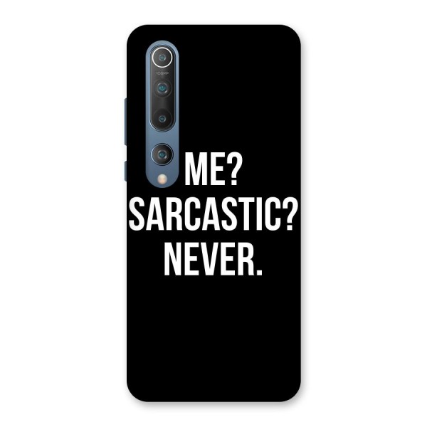 Sarcastic Quote Back Case for Mi 10