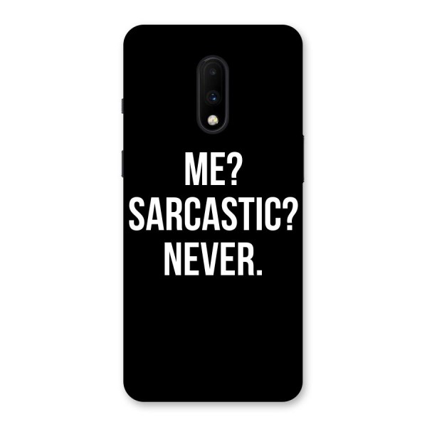 Sarcastic Quote Back Case for OnePlus 7