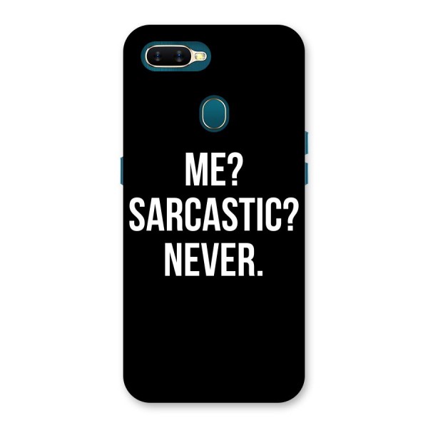 Sarcastic Quote Back Case for Oppo A12