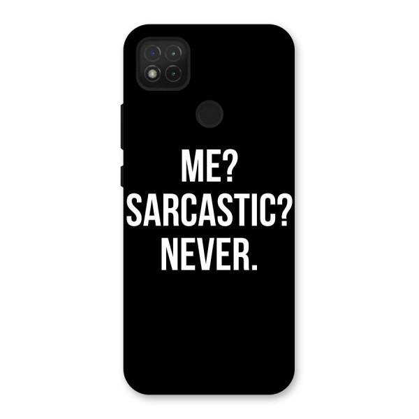 Sarcastic Quote Back Case for Redmi 9C