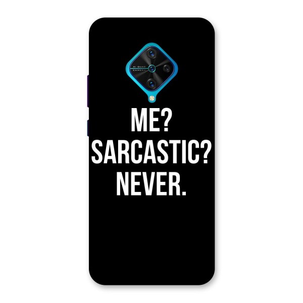 Sarcastic Quote Back Case for Vivo S1 Pro