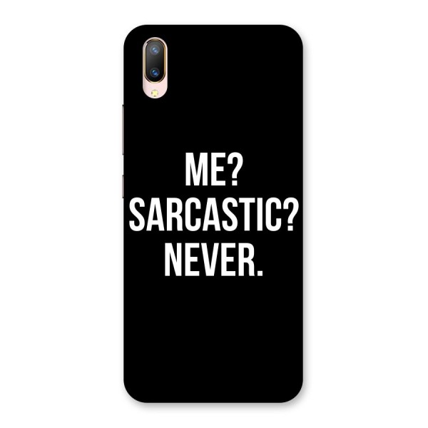 Sarcastic Quote Back Case for Vivo V11 Pro