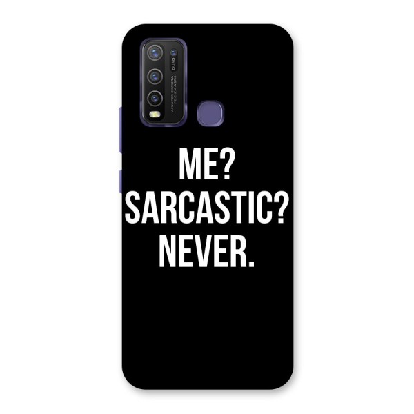 Sarcastic Quote Back Case for Vivo Y30