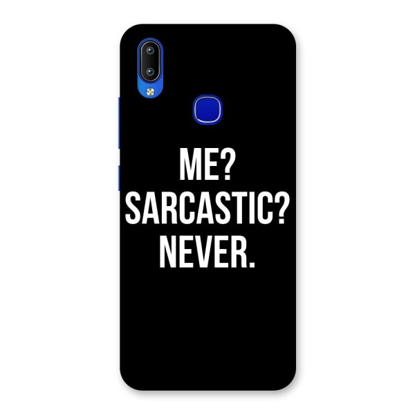 Sarcastic Quote Back Case for Vivo Y91