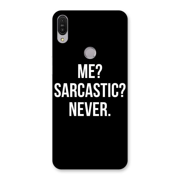 Sarcastic Quote Back Case for Zenfone Max Pro M1