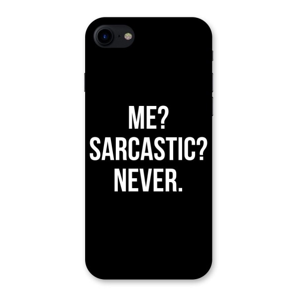 Sarcastic Quote Back Case for iPhone SE 2020