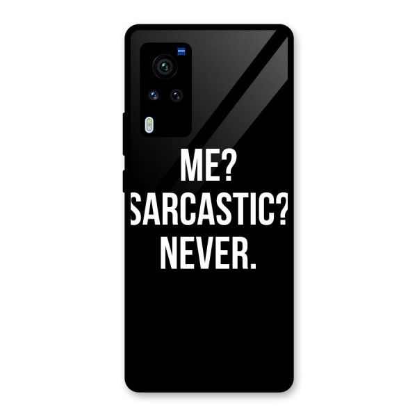 Sarcastic Quote Glass Back Case for Vivo X60 Pro