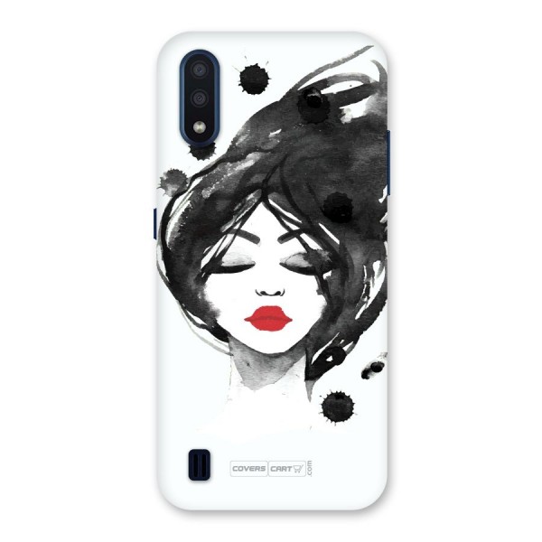 Sassy Girl Back Case for Galaxy M01