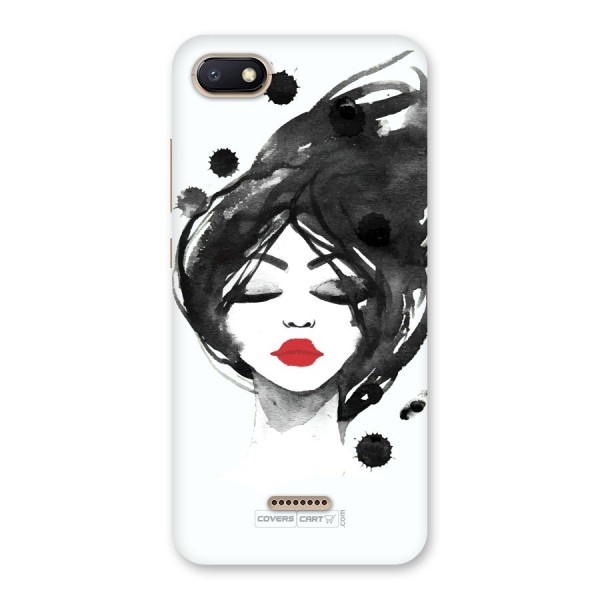 Sassy Girl Back Case for Redmi 6A