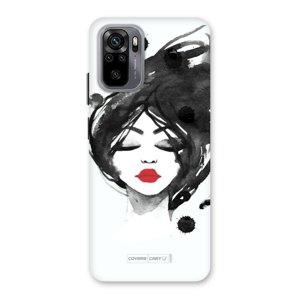 Sassy Girl Back Case for Redmi Note 10