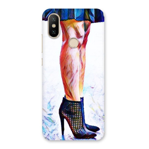 Sassy Heels Back Case for Mi A2