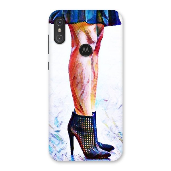 Sassy Heels Back Case for Motorola One Power