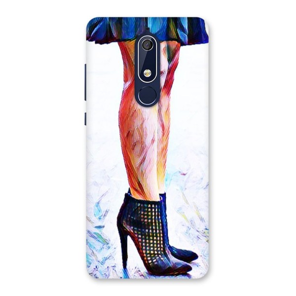 Sassy Heels Back Case for Nokia 5.1