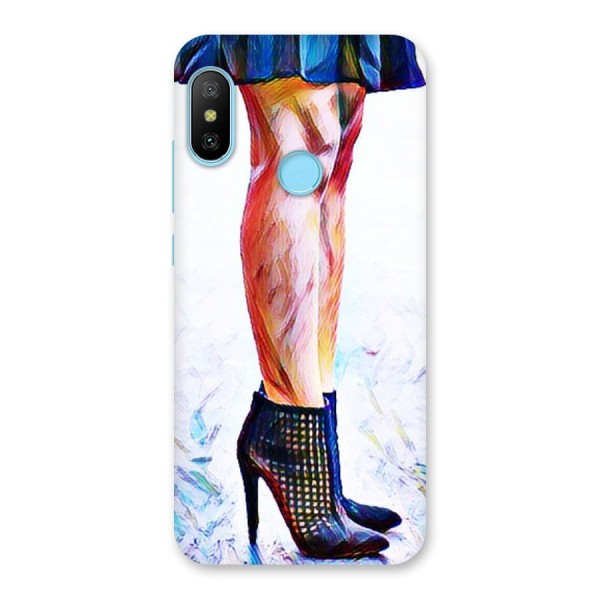 Sassy Heels Back Case for Redmi 6 Pro