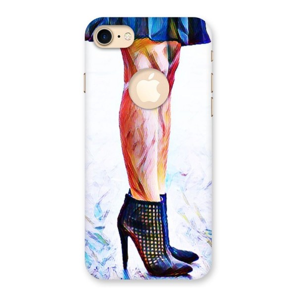 Sassy Heels Back Case for iPhone 8 Logo Cut