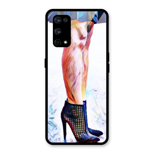 Sassy Heels Glass Back Case for Realme X7 Pro