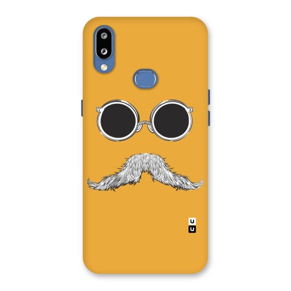 Sassy Mustache Back Case for Galaxy M01s