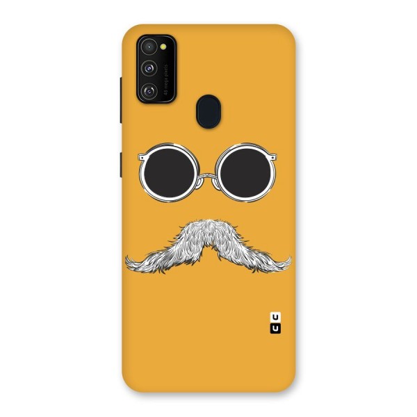 Sassy Mustache Back Case for Galaxy M21