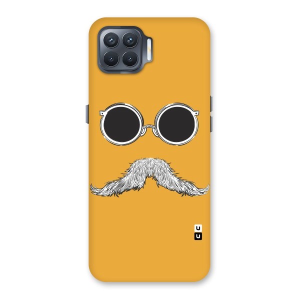 Sassy Mustache Back Case for Oppo F17 Pro