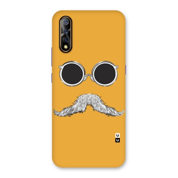 Sassy Mustache Back Case for Vivo S1