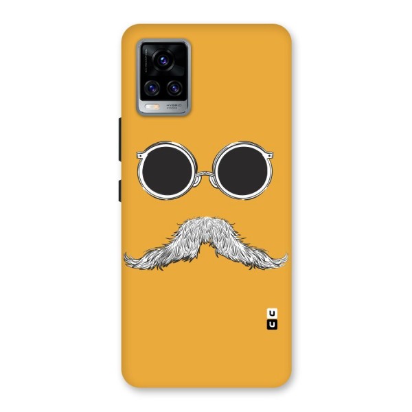 Sassy Mustache Back Case for Vivo V20 Pro