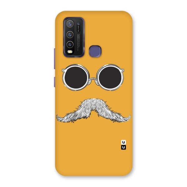 Sassy Mustache Back Case for Vivo Y30