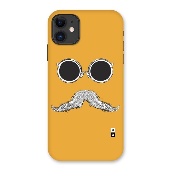 Sassy Mustache Back Case for iPhone 11