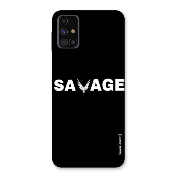 Savage Back Case for Galaxy M31s