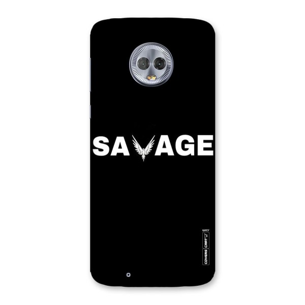 Savage Back Case for Moto G6