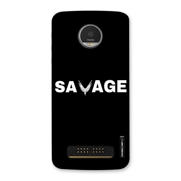 Savage Back Case for Moto Z Play