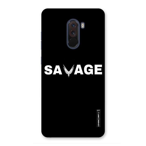 Savage Back Case for Poco F1