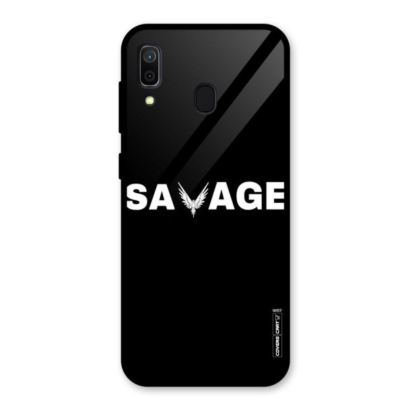 Savage Glass Back Case for Galaxy A30