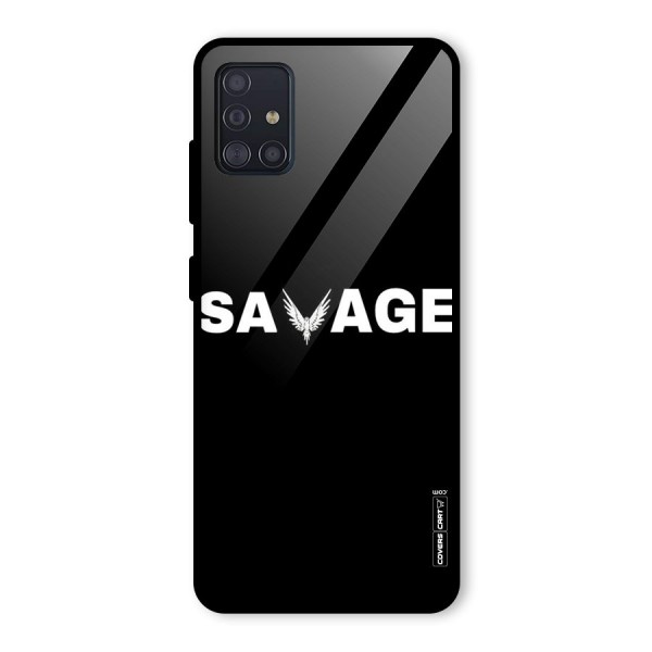 Savage Glass Back Case for Galaxy A51