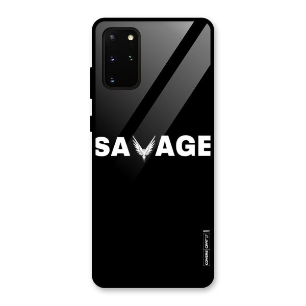 Savage Glass Back Case for Galaxy S20 Plus