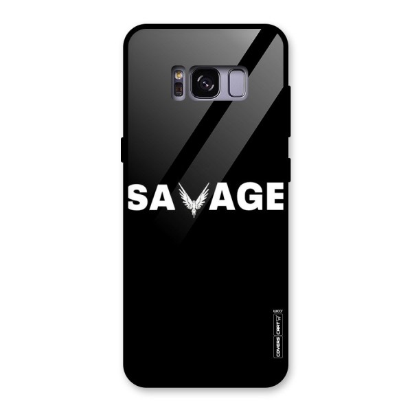 Savage Glass Back Case for Galaxy S8