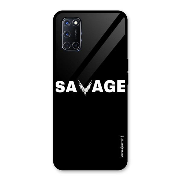 Savage Glass Back Case for Oppo A52