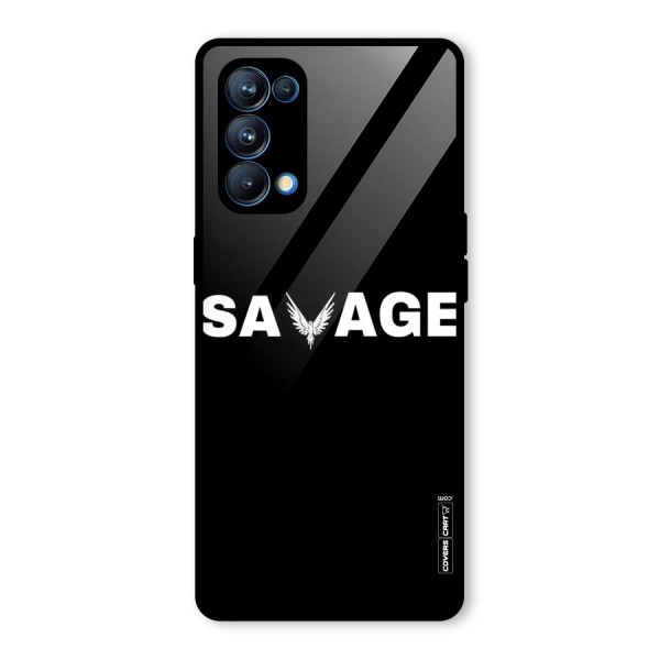 Savage Glass Back Case for Oppo Reno5 Pro 5G