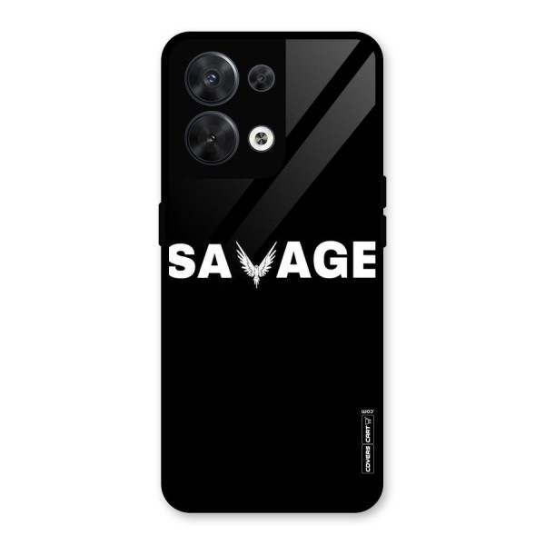 Savage Glass Back Case for Oppo Reno8 5G